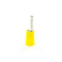 Techspan - LUG PIN TERMINAL INSULATED PVC #12-10 WIRE 100/PK YELLOW ...