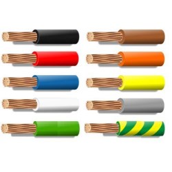 Electrical Wire RW90 4 AWG 600 V Blue RW4BLU | Guillevin